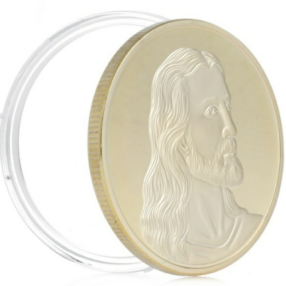Jesus and the Last Supper gold coin